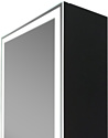 Континент Mirror Box Black Led 40х160