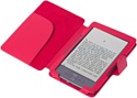 CE Compass Red Leather Folio Case Cover For Amazon Kindle 4