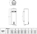 Timberk Fiji T-WSS50-R20-V