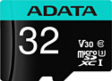 ADATA Premier Pro AUSDH32GUI3V30SA2-RA1 microSDHC 32GB (с адаптером)