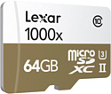 Lexar microSDXC UHS-II 64GB + кардридер [LSDMI64GCBNL1000R]