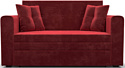 Мебель-АРС Санта (бархат, красный star velvet 3 dark red)