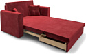 Мебель-АРС Санта (бархат, красный star velvet 3 dark red)