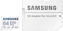 Samsung EVO Plus 2021 microSDXC 64GB (с адаптером)