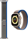 WiWU Trail Loop Strap для Apple Watch 42/44/45/49 мм (синий/серый)