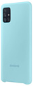 Samsung Silicone Cover для Samsung Galaxy A51 (голубой)