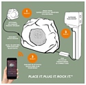 LitheAudio All-In-One Bluetooth Outdoor Garden Rock Speaker (Pair)
