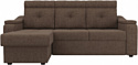 Лига диванов Джастин 105131 (левый, коричневый)