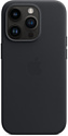 Apple MagSafe Leather Case для iPhone 14 Pro (темная ночь)