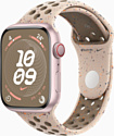 Apple Watch Series 9 LTE 45 мм (алюминиевый корпус, спортивный Nike S/M)