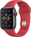 Apple Watch Series 5 40mm GPS + Cellular Aluminum Case with Sport Band