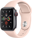 Apple Watch Series 5 40mm GPS + Cellular Aluminum Case with Sport Band