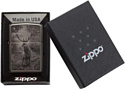 Zippo Black Ice Deer Design 49059