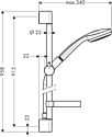 Hansgrohe Croma 100 27724000