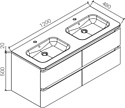 Vincea Alba 120 VMC-1A120WO