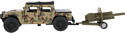 Технопарк Hummer H1 с пушкой SB-18-09-H1+CANNON-WB