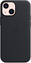 Apple MagSafe Leather Case для iPhone 13 mini (темная ночь)