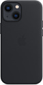 Apple MagSafe Leather Case для iPhone 13 mini (темная ночь)