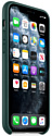 Apple Leather Case для iPhone 11 Pro Max (зеленый лес)