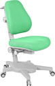 Anatomica Study-120 Lux + надстройка + органайзер + ящик с зеленым креслом Armata (белый/серый)