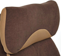 TetChair Duke (флок/ткань, коричневый/бронзовый)