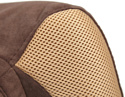 TetChair Duke (флок/ткань, коричневый/бронзовый)