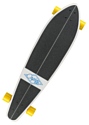 Osprey Tie Dye 40” Pintail Longboard