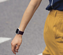 Fitbit кожаный для Fitbit Versa (L, plum)