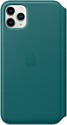 Apple Folio для iPhone 11 Pro Max (зеленый павлин)