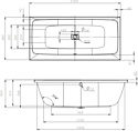 Am.Pm Func 150x70 W84A-150-070W-A