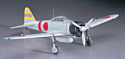 Hasegawa Истребитель Mitsubishi A6M2 Zero Fighter Type 21 (Zeke)