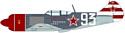 Hasegawa Истребитель Lavochkin LA-7 156 IAP