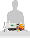 Bruder MAN Side Loading Garbage Truck 02761