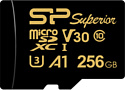 Silicon Power Superior Golden A1 microSDXC SP256GBSTXDV3V1GSP 256GB