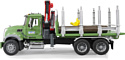 Bruder MACK Granite Timber truck with 3 trunks 02824