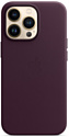 Apple MagSafe Leather Case для iPhone 13 Pro (темная вишня)