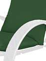M-Group Фасоль 12370104 (белый ротанг/зеленая подушка)