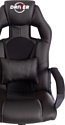 TetChair Driver (иск. кожа/ткань, черный/черный)