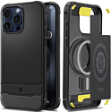 Spigen Rugged Armor (MagFit) для iPhone 15 Pro ACS06703 (черный)