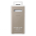 Samsung Leather Cover для Samsung Galaxy S10 (серый)
