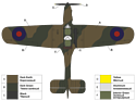 ARK models AK 72019 Английский тренировочный самолёт Майлс M.14A «Магистр»I