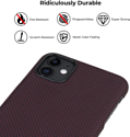 Pitaka MagEZ для iPhone 11 Pro (plain, черный/красный)