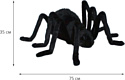 Hansa Сreation Гигантский черный паук 5052 (75 см)