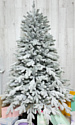 Christmas Tree Ель искусственная литая заснеженная Бревера 2.5 м