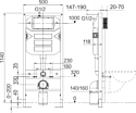 Ceramica Nova Envision CN1002B (с кнопкой смыва)