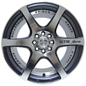 Sakura Wheels 3717Z 6.5x15/4x98/100 D73.1 ET35 Серый с полировкой