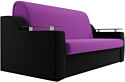 Лига диванов Сенатор 100714 100 см (фиолетовый/черный)