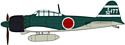 Hasegawa Палубный истребитель Mitsubishi A6M5c Zero Type 52 HEI