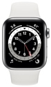 Apple Watch Series 6 GPS + Cellular 40mm Stainless Steel Case with Sport Band