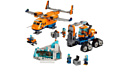 Lepin Cities 02112 Арктическая экспедиция: Грузовой самолёт аналог Lego 60196